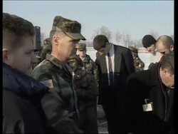 VOICER Airbase where US will train Iraqi dissidents News Clip