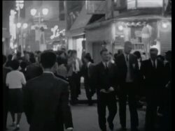 Tokyo at night Stock Footage