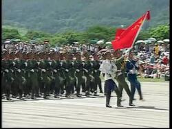 China holds its first military parade in Hong Kong Instructional Video