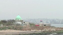 CLEAN : Off Syrian coast Russian warship backs up air campaign News Clip