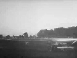 Lieutenant Foulois discusses early aviation Stock Footage