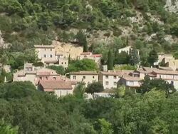 HD: Provencal village Stock Footage