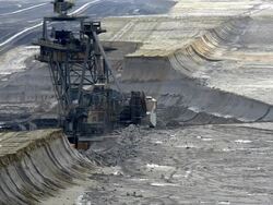 open-cast mining Stock Footage