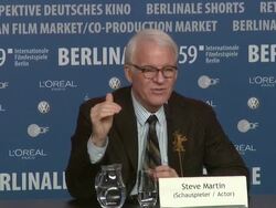 59th Berlin Film Festival: Pink Panther 2 Press Conference Stock Footage