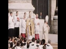 SYND 20 6 77 JOHN NEUMAN WAS PROCLAIMED A SAINT VATICAN CITY News Clip