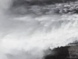 waterfall - vertical video Stock Footage