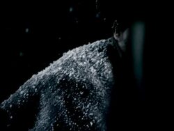 Donner party pioneers endure harsh winter Stock Footage