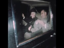 SYND 10-1-72 MALTESE AND LIBYAN ARRIVALS FOR TALKS News Clip