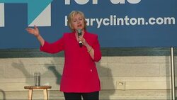 Clinton Decries 'Republican Propaganda' News Clip