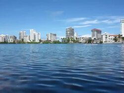 Condado Lagoon Stock Footage