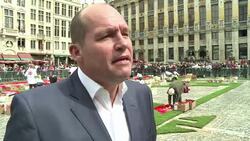 VOICED : Gigante tapiz de flores en Bruselas News Clip