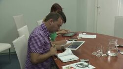 International Red Cross spokesperson on Russian aid convoy bound for eastern Ukraine News Clip