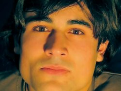 Slowmotion Face Stock Footage