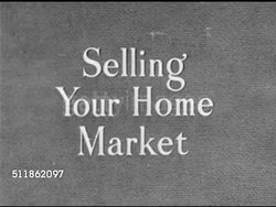 1948: RADIO BROADCAST: 'Claudia' title on turning 33 1/3 RPM vinyl plastic record playing on turntable, MS Young male in suit, Disc Jockey, working dials on console in radio control booth. (w/  Organ music) Instructional Video