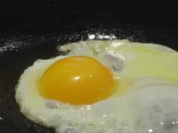 EGG FRY V.2 (DV) Stock Footage