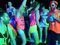 Full Moon Party - Ko Phangan, Thailand Stock Footage