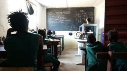 CLEAN : Ebola hit Sierra Leone goes back to school News Clip