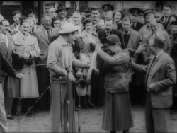 EXHIBITORS ADMIRE DANNY KAYE'S GOLF News Clip