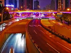 City traffic Stock Footage