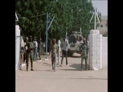 SYND 9 7 76 REBELS AFTERMATH IN KARTHOUM News Clip