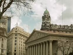 Argentina Teeters On Edge Of Default Stock Footage