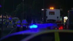 Police at Scene of Colin Massey Shooting News Clip