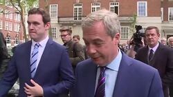 CLEAN : UKIPs Farage launches referendum bus tour News Clip