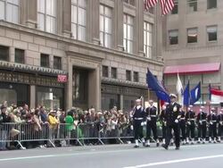 St. Patrick's Day Parade Stock Footage