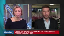 China Rating Outlook Cut to Negative From Stable at S&P News Clip