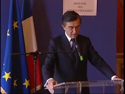 WRAP Ext of French embassy after 15 tourists reported kidnapped; ADDS French FM reax Instructional Video