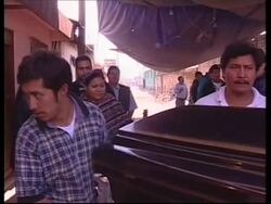 Funeral of murdered human rights worker News Clip