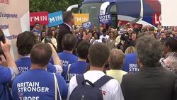 David Cameron and Sadiq Khan speak at university News Clip