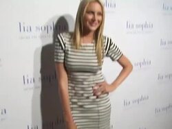 Stephanie Pratt at the lia sophia previews the lanaya II collection at West Hollywood CA. (Footage by WireImage Video/GettyImages) Stock Footage