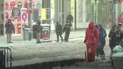 CLEAN : Tormenta Stella cubre de nieve Nueva York News Clip