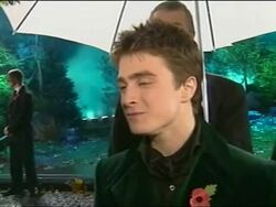 Interview with Daniel Radcliffe at the premiere of Harry Potter and the Goblet of fire. News Clip