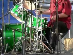 HD 1080i Drummer 1 Stock Footage