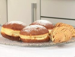 HD: Making Donuts Stock Footage