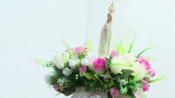 CLEAN : Portuguese pilgrims arrive in Fatima News Clip