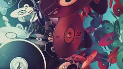 CD, DVD Stock Footage