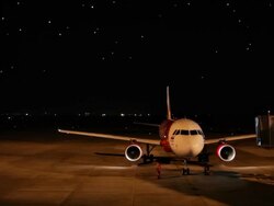 Airplane Stock Footage