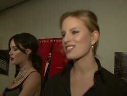 Valentino: The Last Emperor Premiere Stock Footage