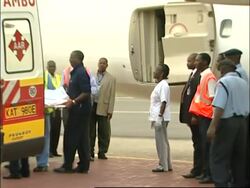 Five Ugandan peacekeepers injured in Somalia arrive in Nairobi Instructional Video