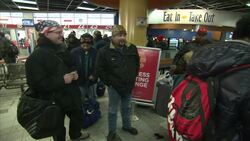 Chicago Freezes over as Polar Vortex Sweeps in News Clip