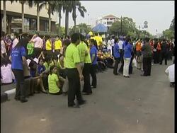 WRAP At least 11 dead as strong earthquake strikes Indonesia ADDS shots News Clip