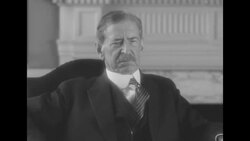 Footage compiled in US of US Navy airship "Akron" after it crashes at sea News Clip