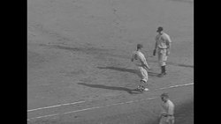 Game Two of World Series between NY Giants and NY Yankees at Polo Grounds in NY City News Clip