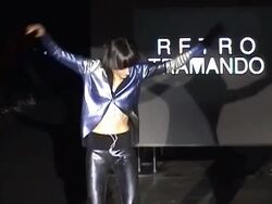 Models on the runway at Buenos Aires Fashion Week on February 23, 2011, in Buenos Aires, Argentina. (Footage by Meche Marmol/LatinContent/Getty Images) Stock Footage