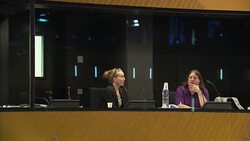 Interiors of the European Court of Justice News Clip