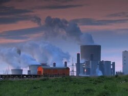 NTSC: Power Station Stock Footage