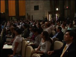 Thai PM gives speech on post-crisis Thailand News Clip